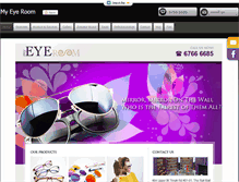 Tablet Screenshot of myeyeroom.com